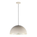 Et2 Hemisphere 1-Light 24" Wide Gloss Taupe / Aluminum Pendant Light E24904-GTAL